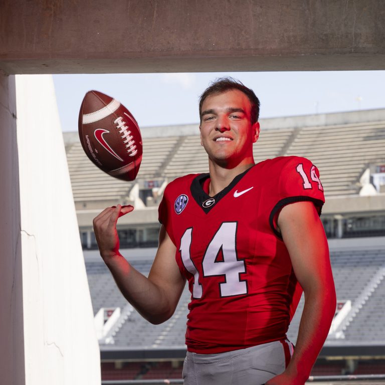 Gunner Stockton Portrait at Stadium