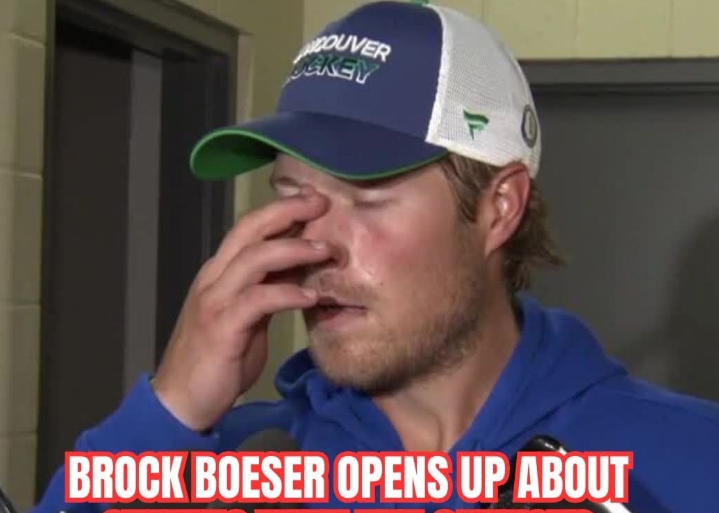 “I’M READY TO MOVE FORWARD…”: Brock Boeser Opens Up About Staying with the Canucks After Months of Trade Rumors.   In an emotional statement, Boeser addresses the speculation and shares his commitment to the team and its future.