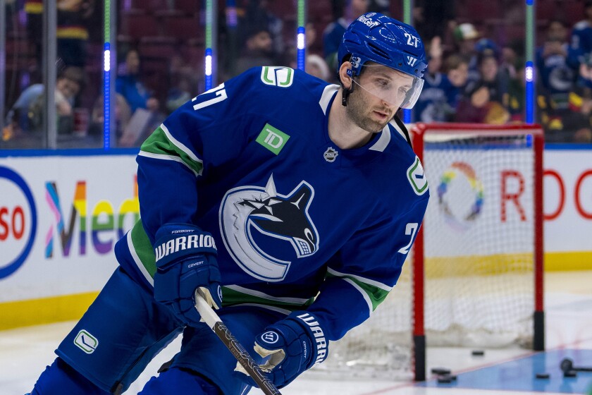 NHL UPDATE: Derek Forbort Re-Signs with Vancouver Canucks on One-Year, \$2 Million Contract