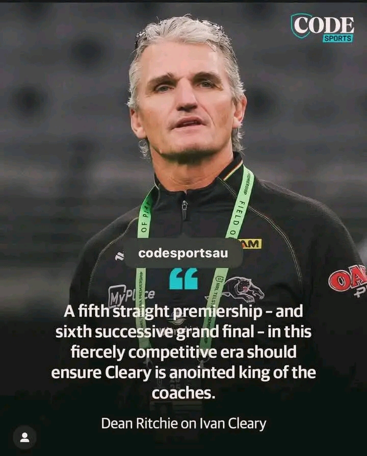 JOYFUL REIGN OF GREATNESS: Ivan Cleary Crowned the King of Coaches — The Mastermind Spreading Smiles Across Rugby League, In his speech Promised $5…